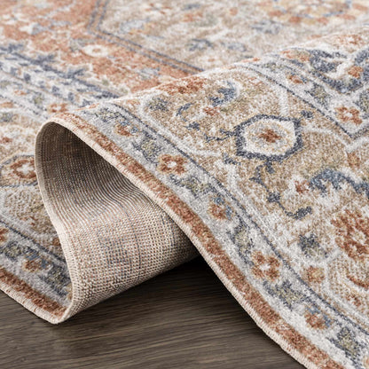 Gael Rust Boutique Washable Rug - Clearance