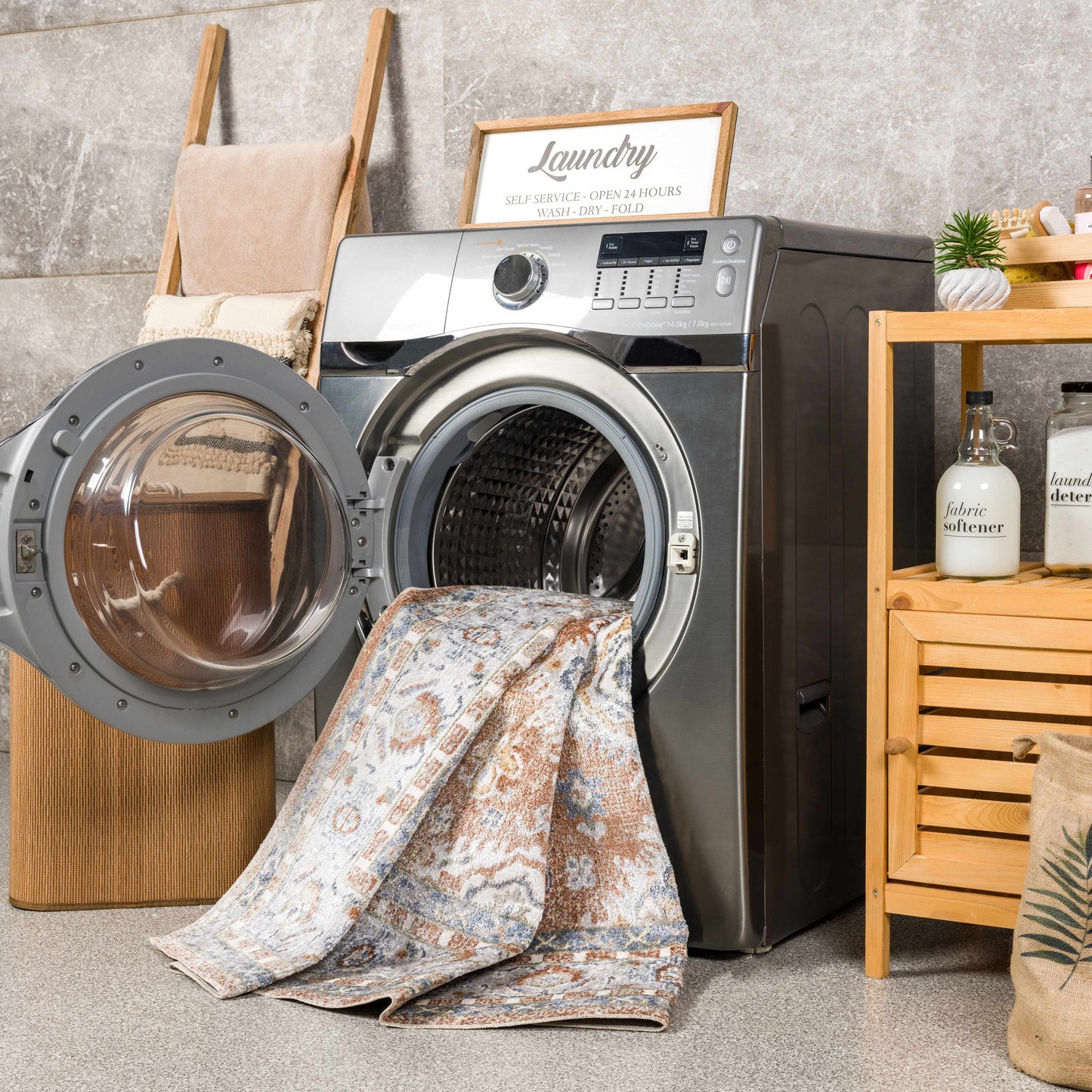 Ezio Boutique Washable Rug - Clearance