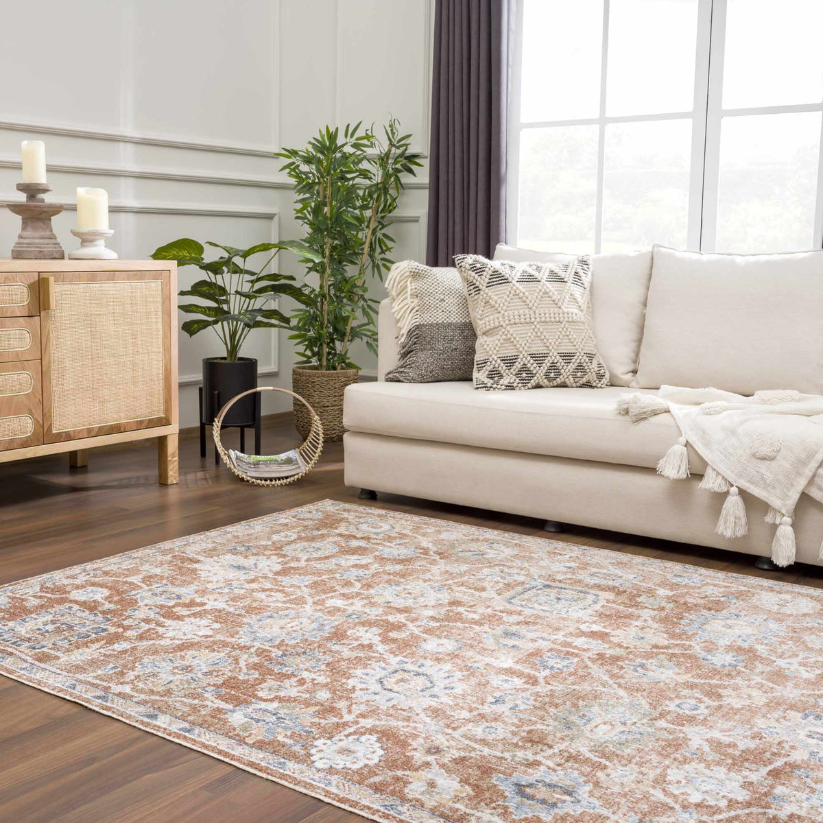 Chavi Washable Area Rug - Clearance