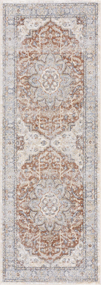 Emke Flat Pile Washable Rug - Clearance