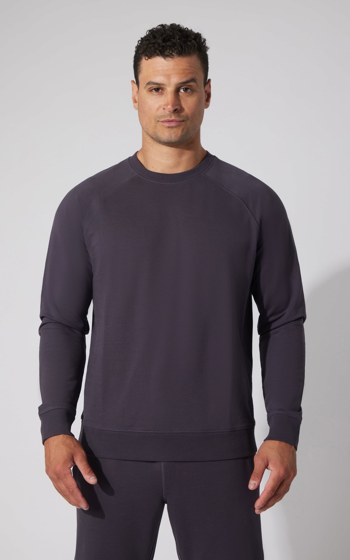 90 Degree by Reflex Men's Mini Zurry Crew Neck Sweatshirt