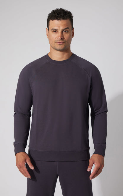 90 Degree by Reflex Men's Mini Zurry Crew Neck Sweatshirt