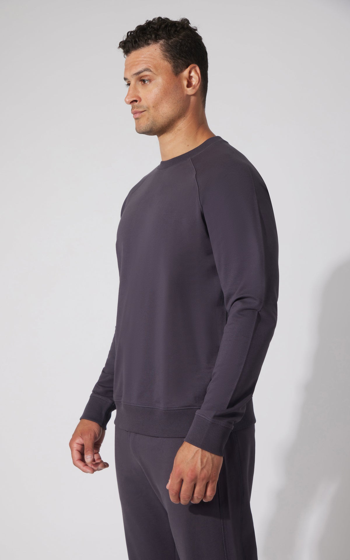 90 Degree by Reflex Men's Mini Zurry Crew Neck Sweatshirt