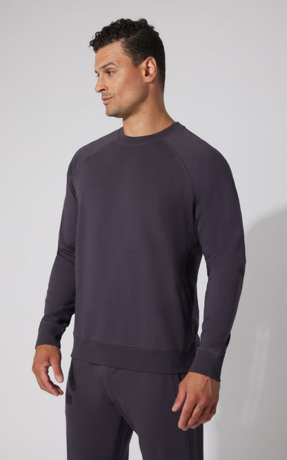 90 Degree by Reflex Men's Mini Zurry Crew Neck Sweatshirt