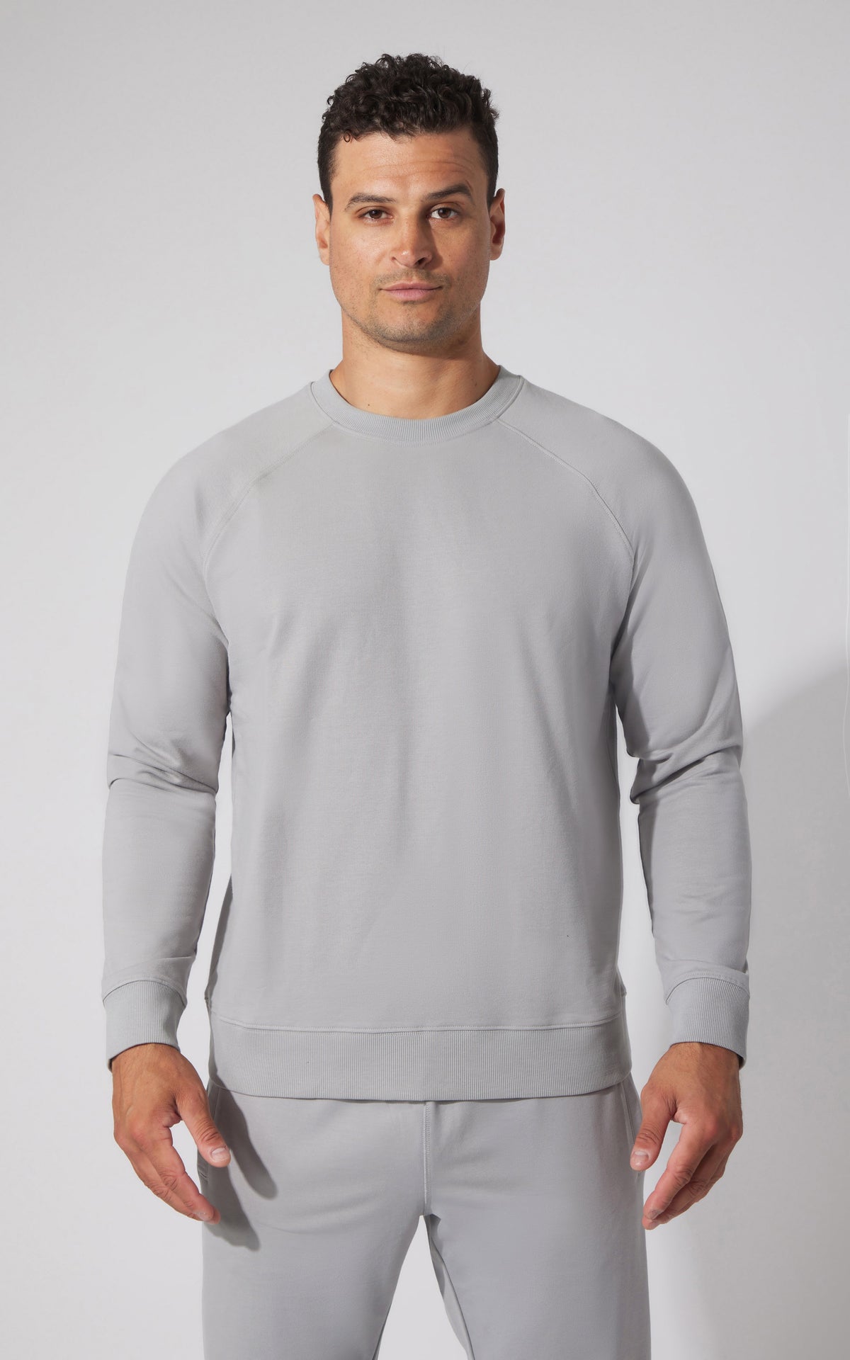 90 Degree by Reflex Men's Mini Zurry Crew Neck Sweatshirt