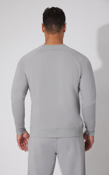90 Degree by Reflex Men's Mini Zurry Crew Neck Sweatshirt