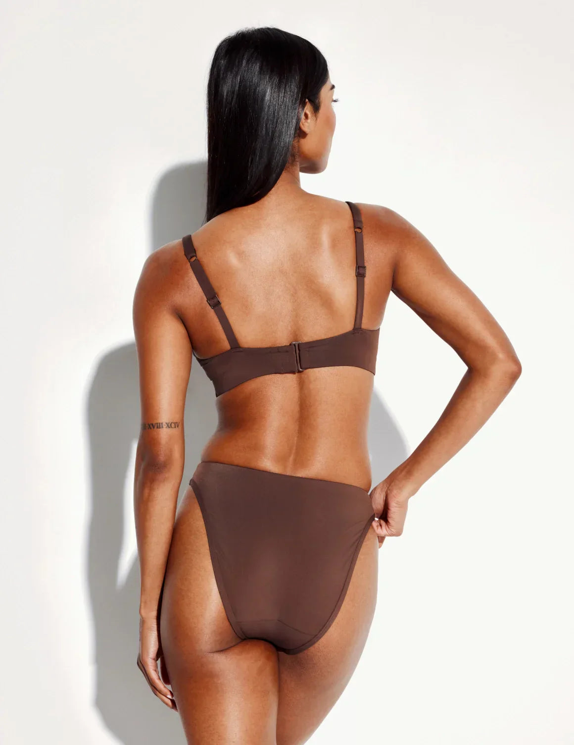 Leakproof Sculpt High Cut Bikini Swim Bottom