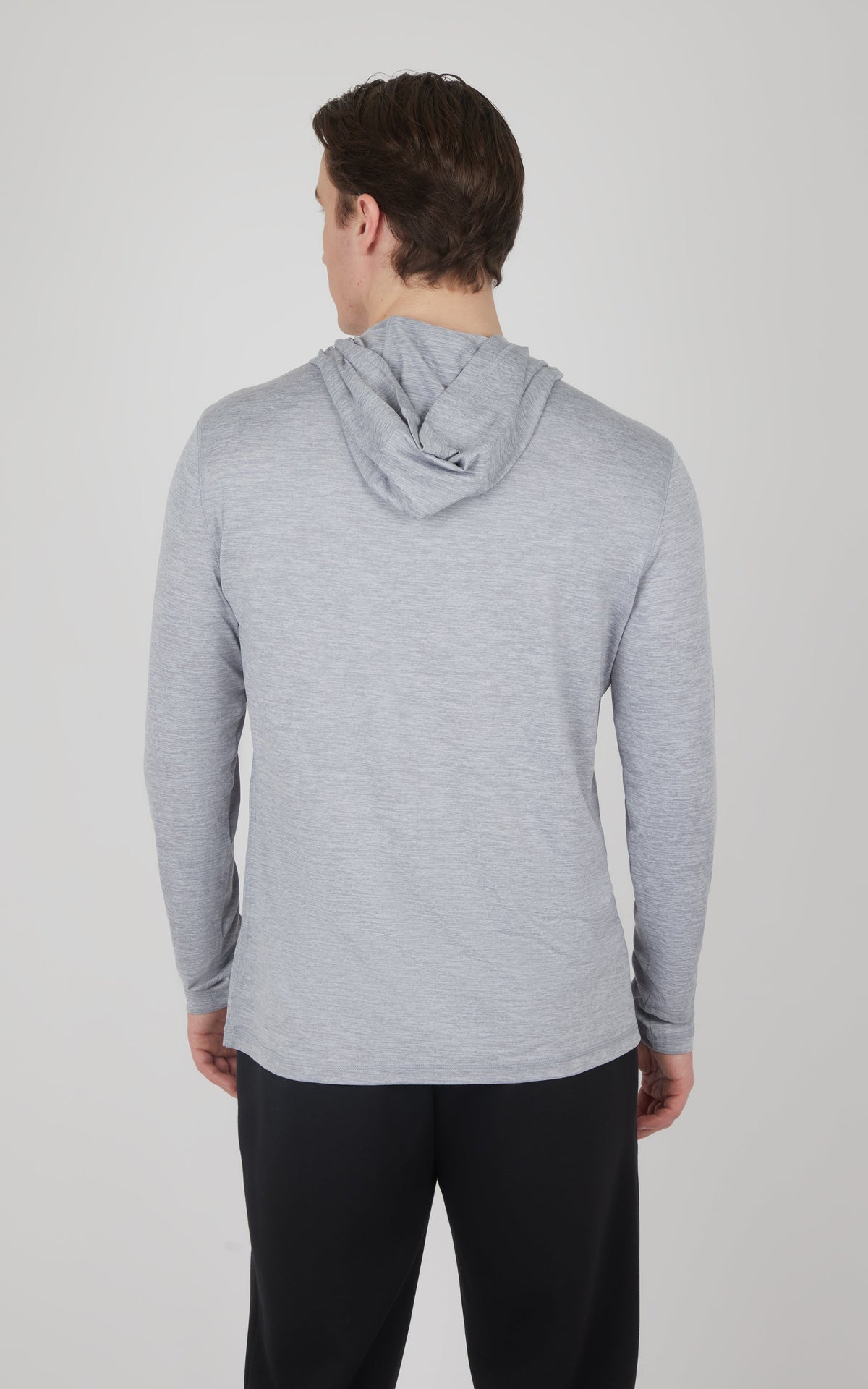90 Degree by Reflex Men's Cationic Long Sleeve Hooded Shirt