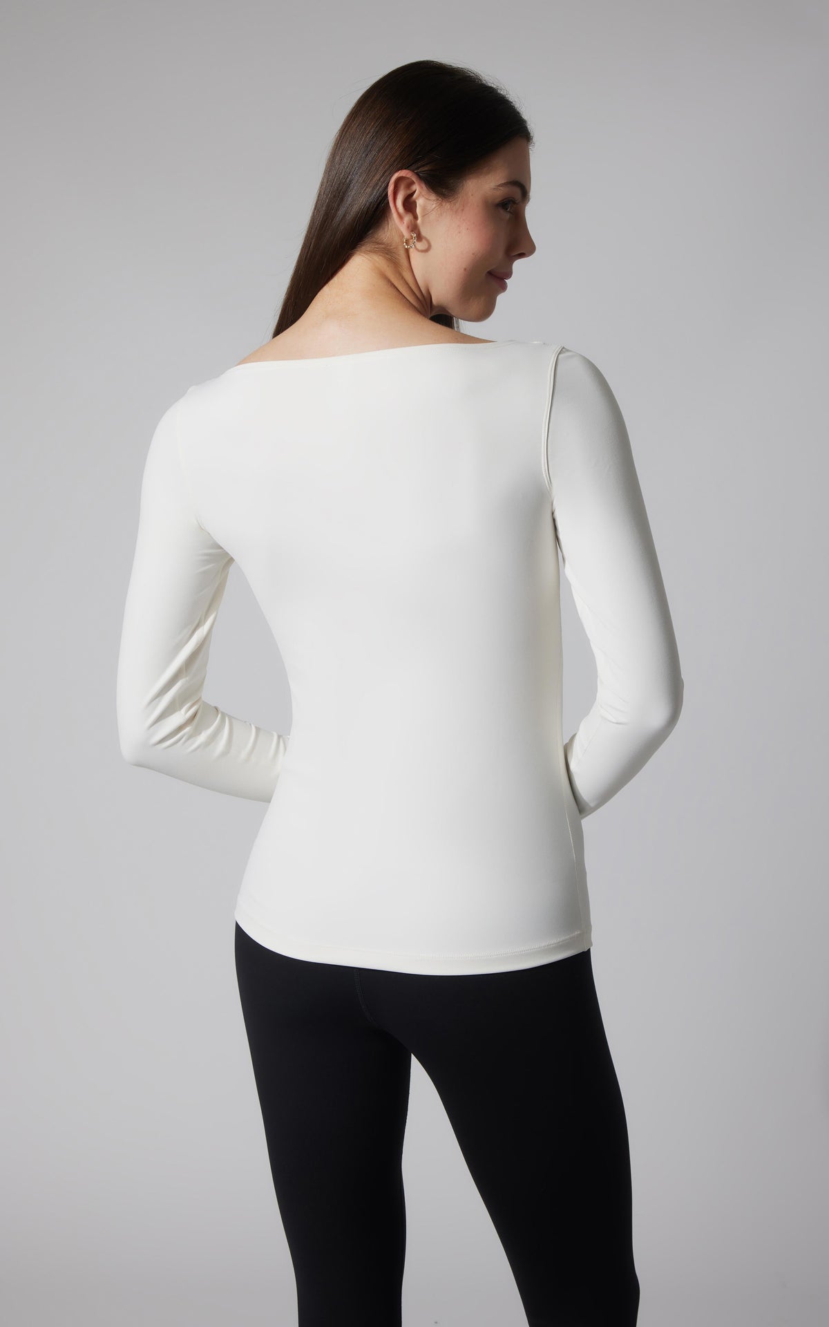90 Degree by Reflex 2 PK Zenly Boat Neck Long Sleeve Top