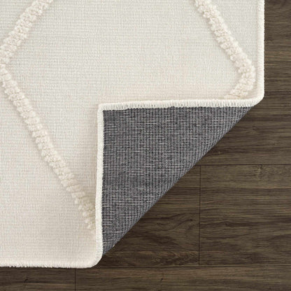 Amani White Washable Rug - Clearance