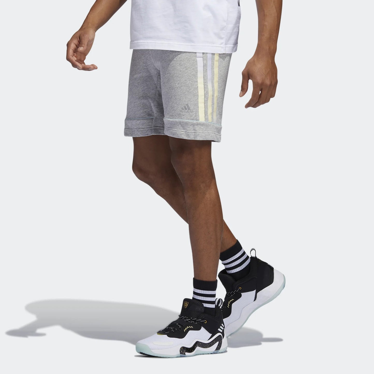 adidas Men's Donovan Mitchell Basketball Shorts