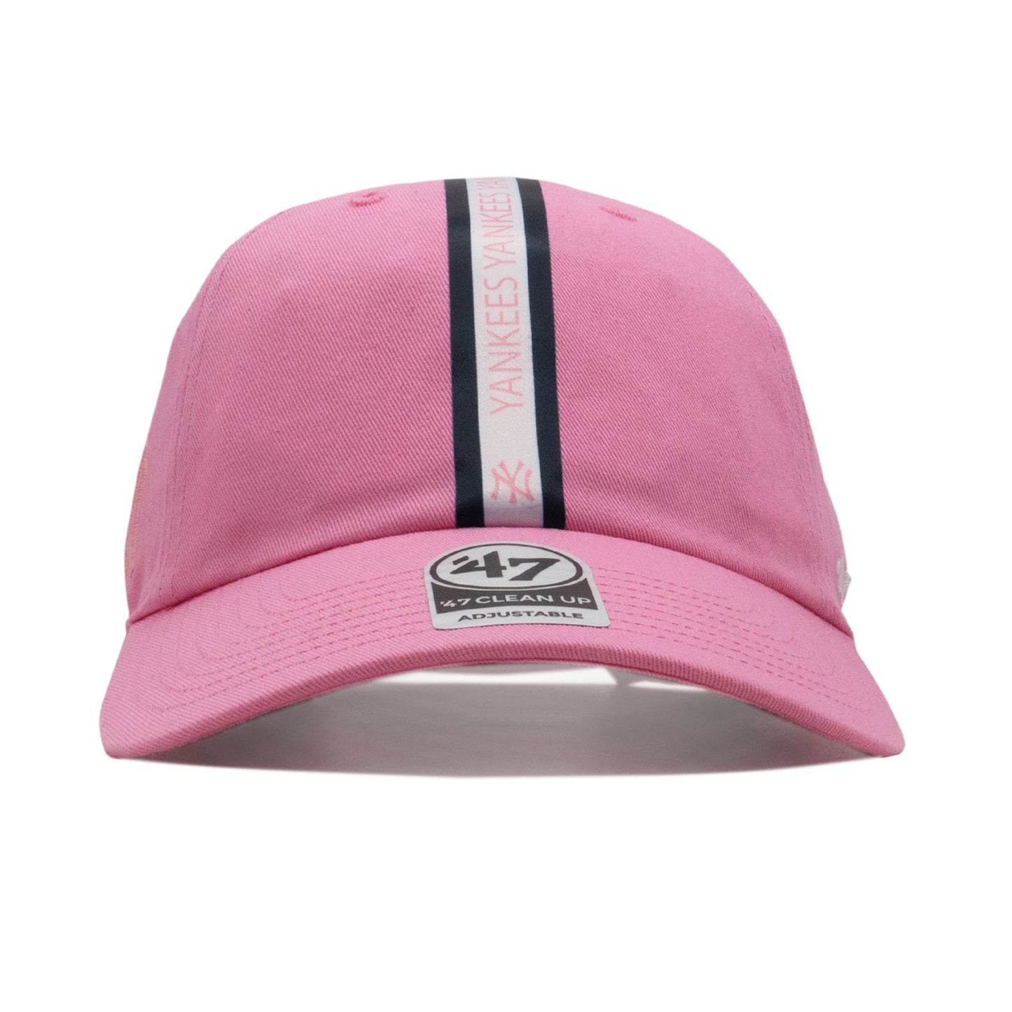 47 Brand Men's Ny Yankees Triple Stripe Clean Up Strapback Cap