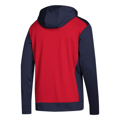 adidas Men's NHL Washington Capitals Full Zip Hoodie Sweaters