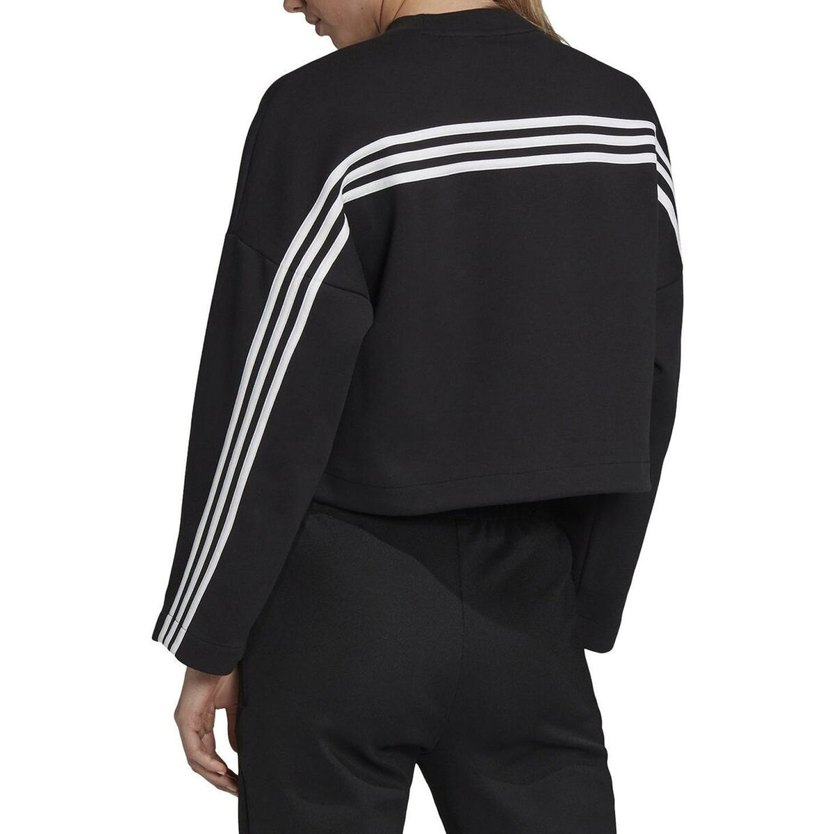 adidas Women's 3-Stripes Double Knit Sweatshirt