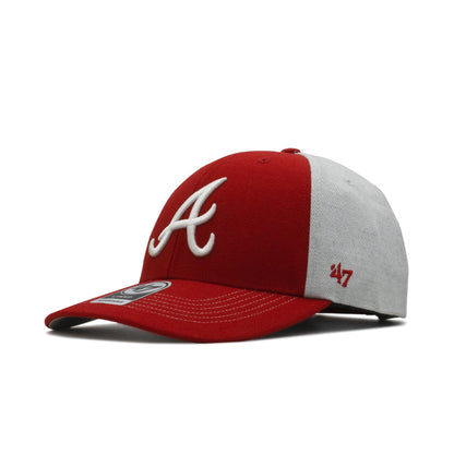 47 Brand Men's Atlanta Braves Mvp Strapback Cap