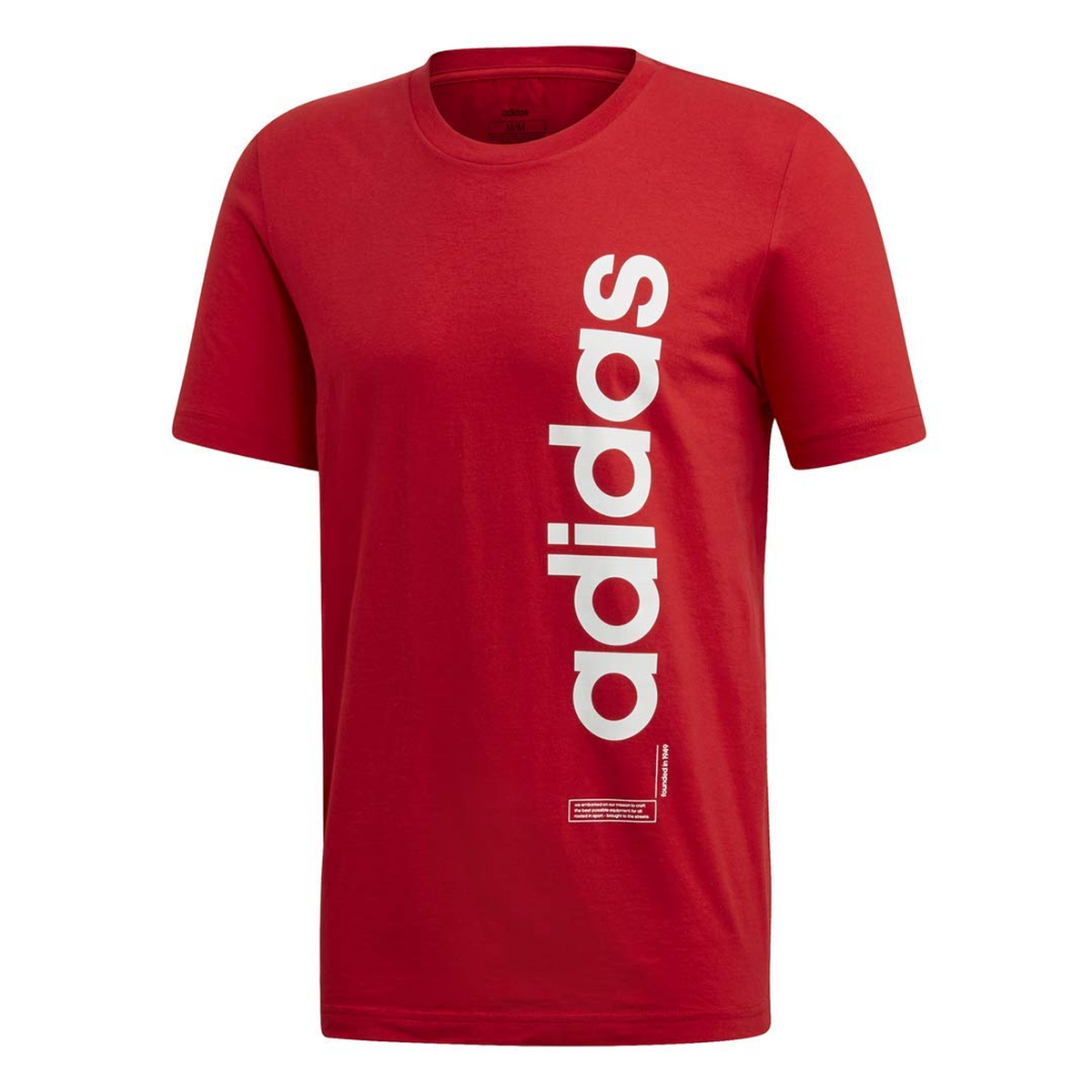 adidas Men's Vertical Graphic Tee Shirt