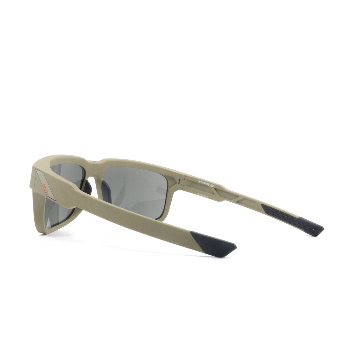 100% Men's Type-S Soft Tact Polarized Sunglasses