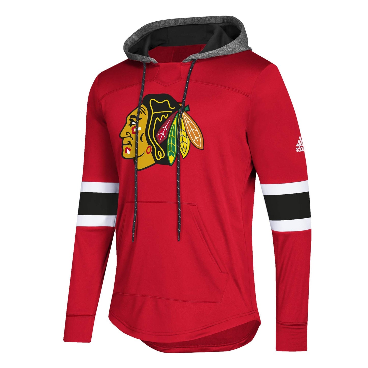 adidas Men's NHL Chicago Blackhawks Platinum Jersey Hoodie
