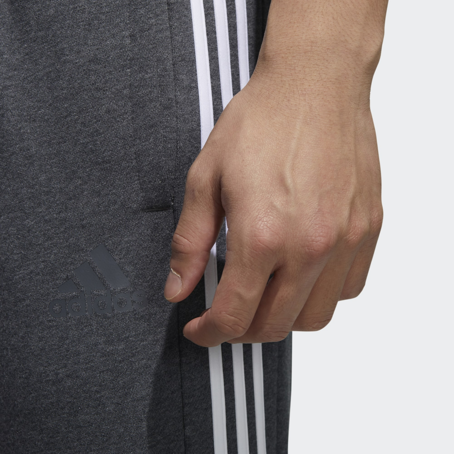 adidas Men's Essentials Colorblock Fleece Pants