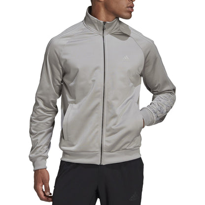adidas Men's Essentials 3-Stripe Tricot Tracktop