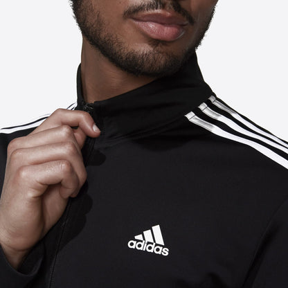 adidas Men's 3 Stipe Tricot Track Jacket Jackets