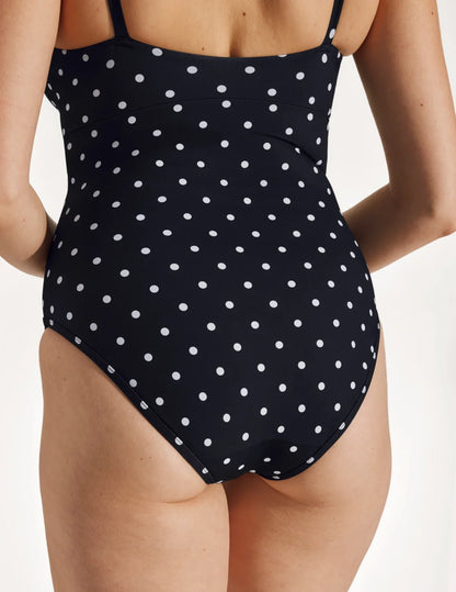 Leakproof Sculpt Deep V One Piece Swimsuit