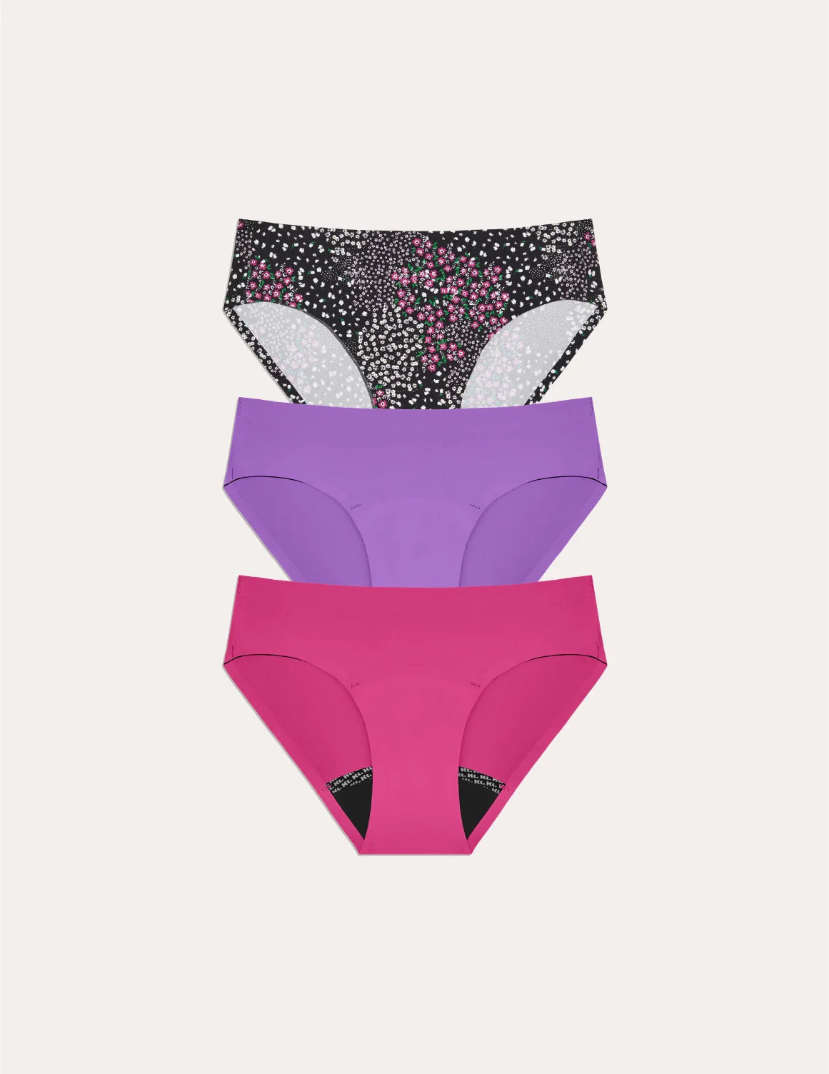 Teen Leakproof UltraThin No-Show Bikini 3-Pack