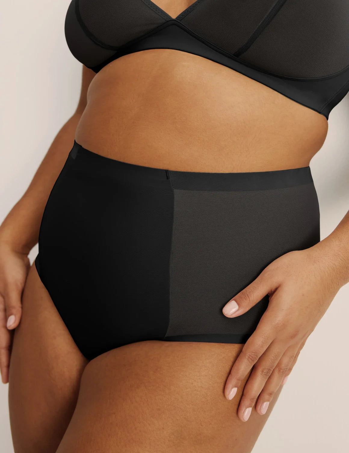 Leakproof UltraThin Mesh High Rise