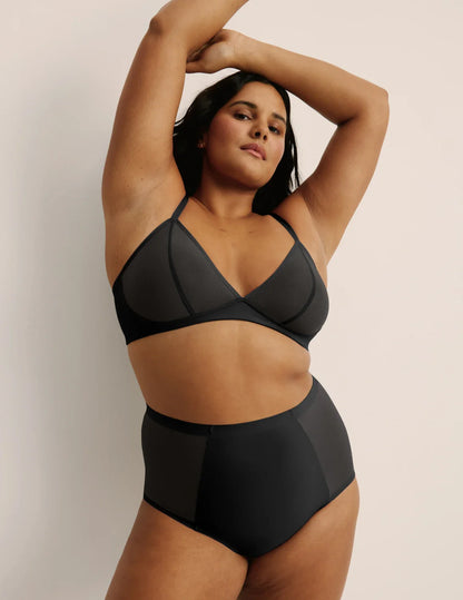 Leakproof UltraThin Mesh High Rise