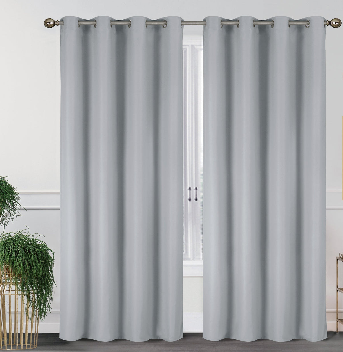 2 Pack - 55'' X 84'' Solid Thermal Blackout Panels (19 Colors)