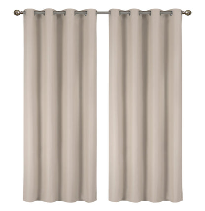 2 Pack - 55'' X 84'' Solid Thermal Blackout Panels (19 Colors)