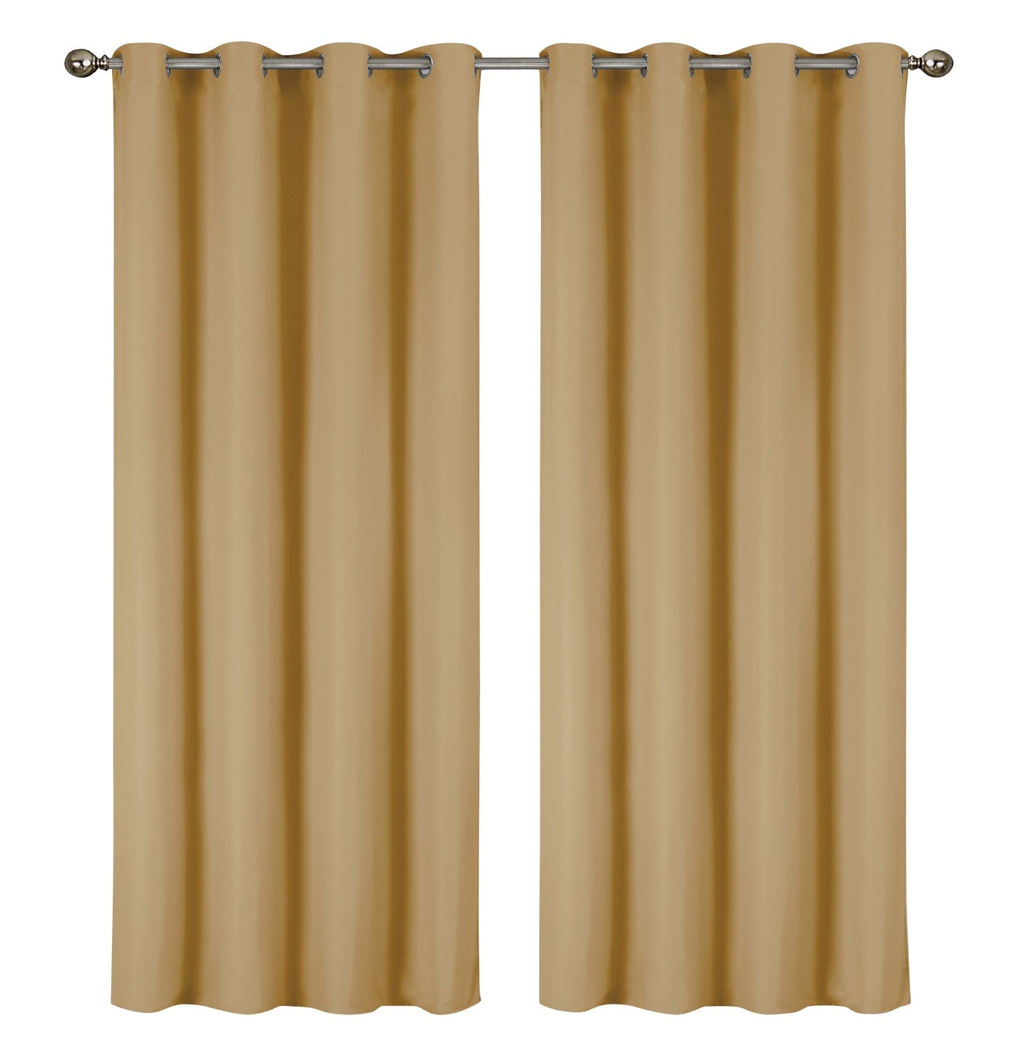 2 Pack - 55'' X 84'' Solid Thermal Blackout Panels (19 Colors)