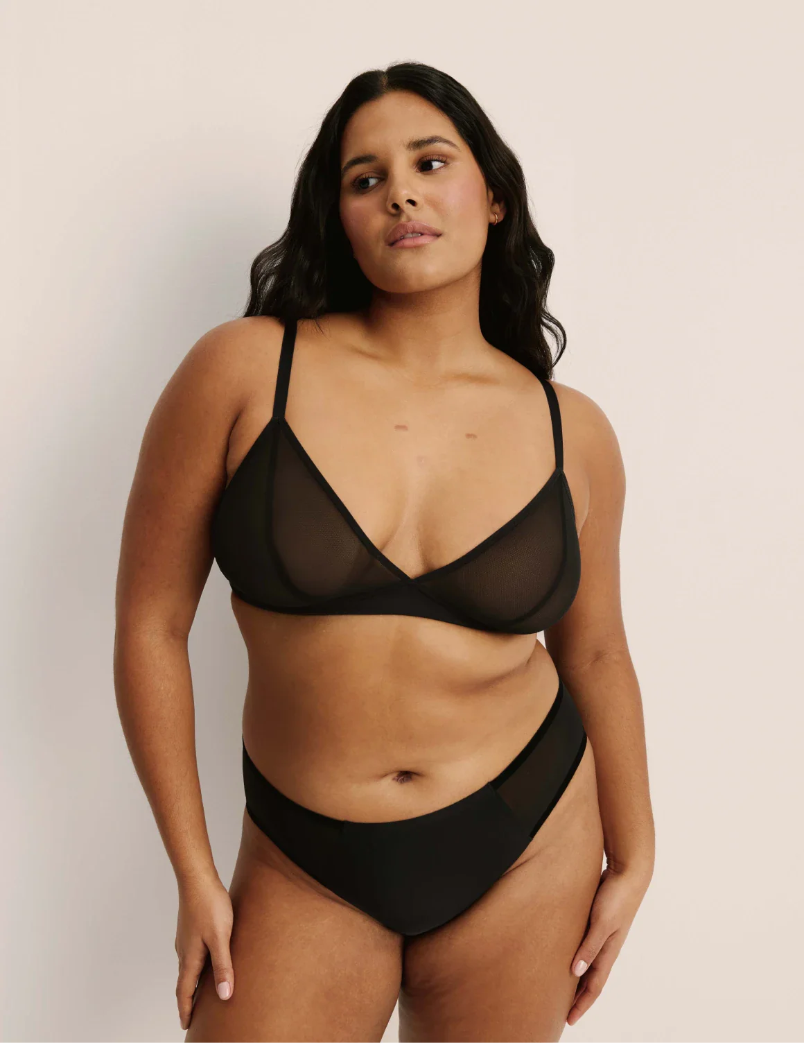 Light Leakproof No-Show Mesh Bikini - Last Call
