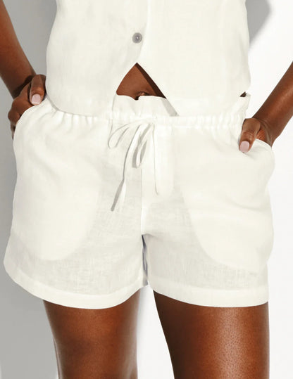Linen Poolside Short