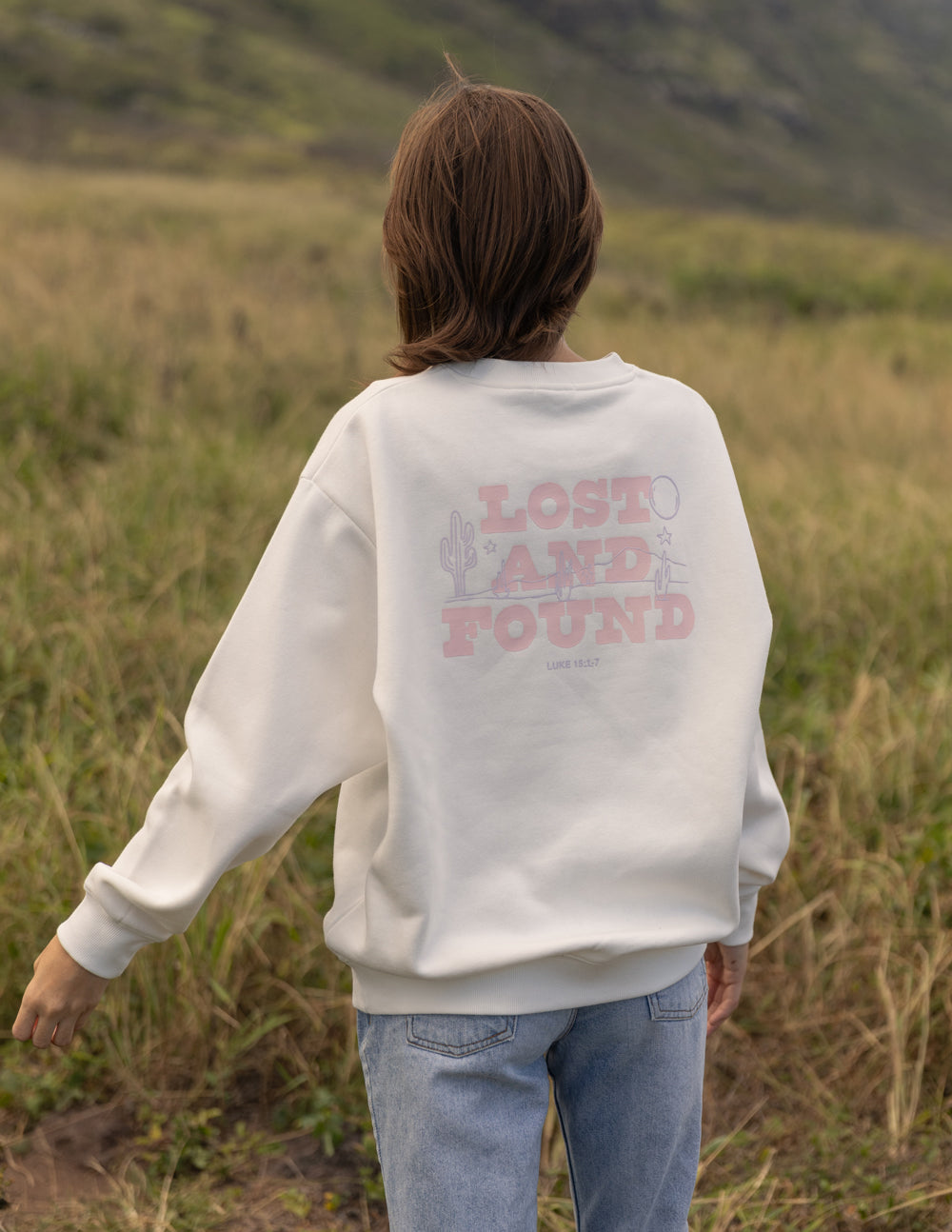 Elevated Faith Lost and Found Unisex Crewneck