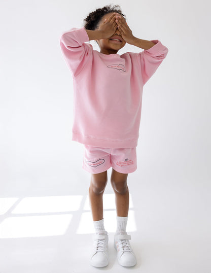 Elevated Faith Love Yourself Kids Crewneck