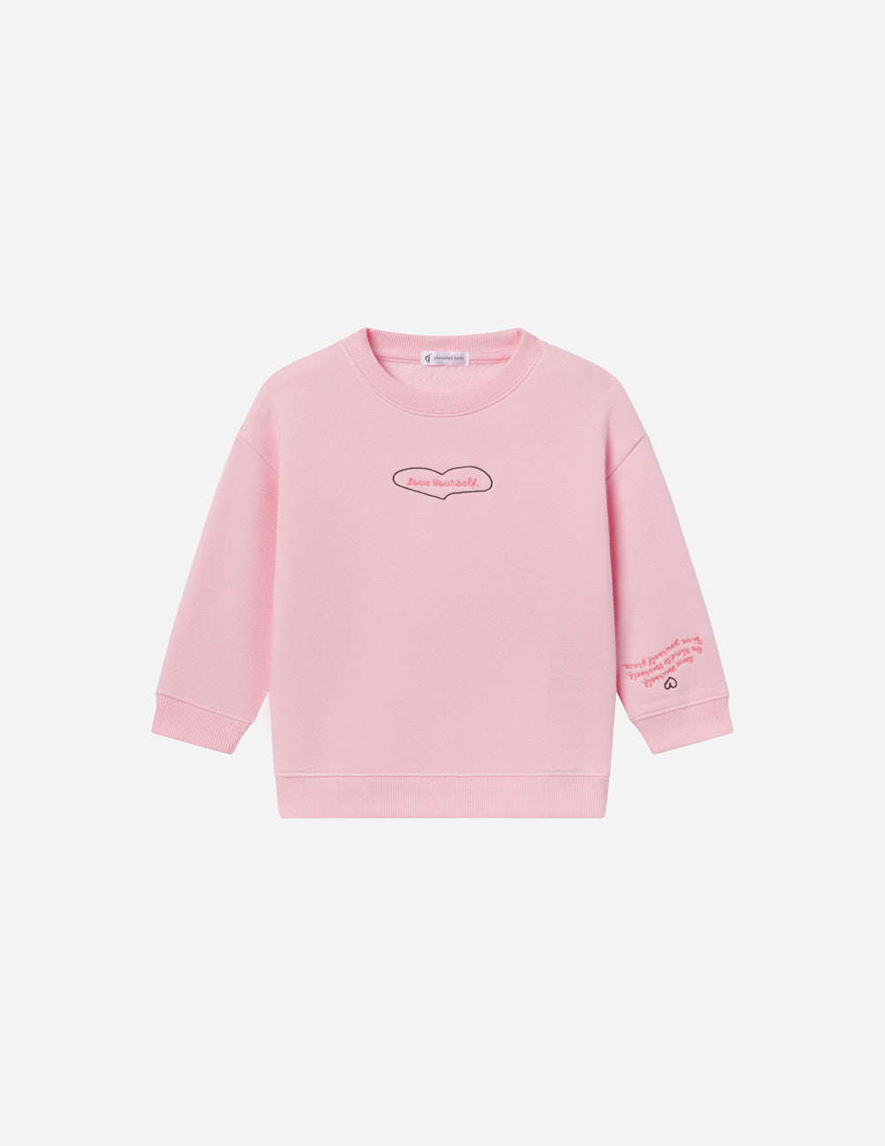 Elevated Faith Love Yourself Kids Crewneck