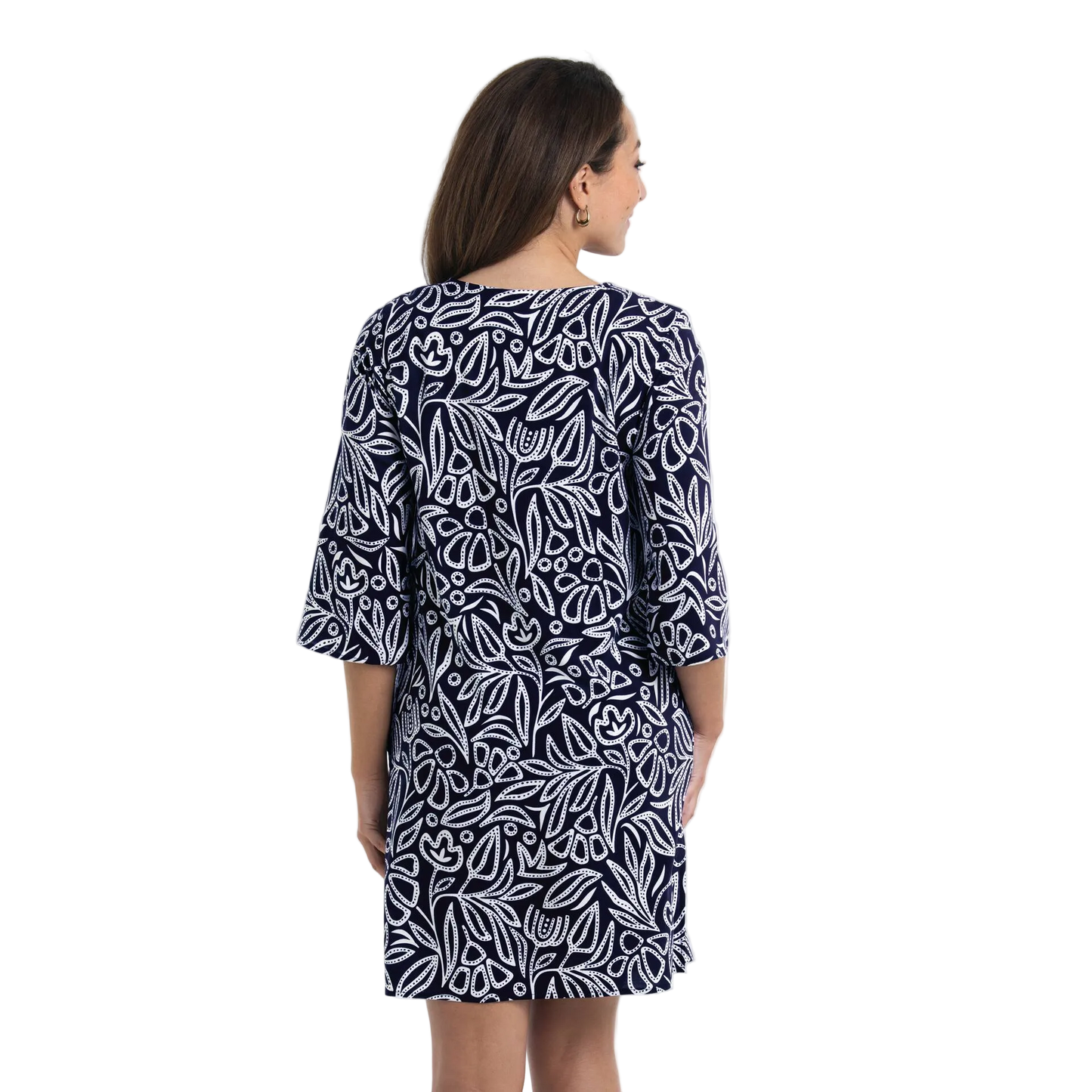 Anita Salla Beach Dress Tunic - Flower Dots