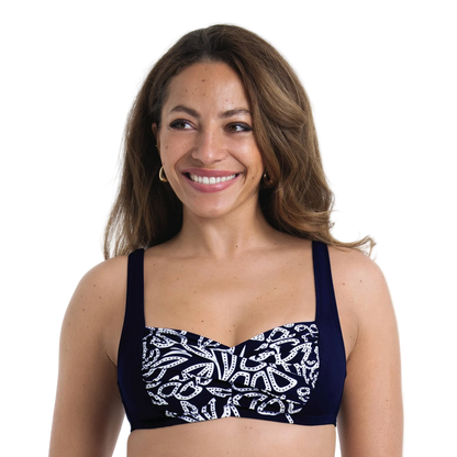 Anita Elle Bikini Top - Flower Dots