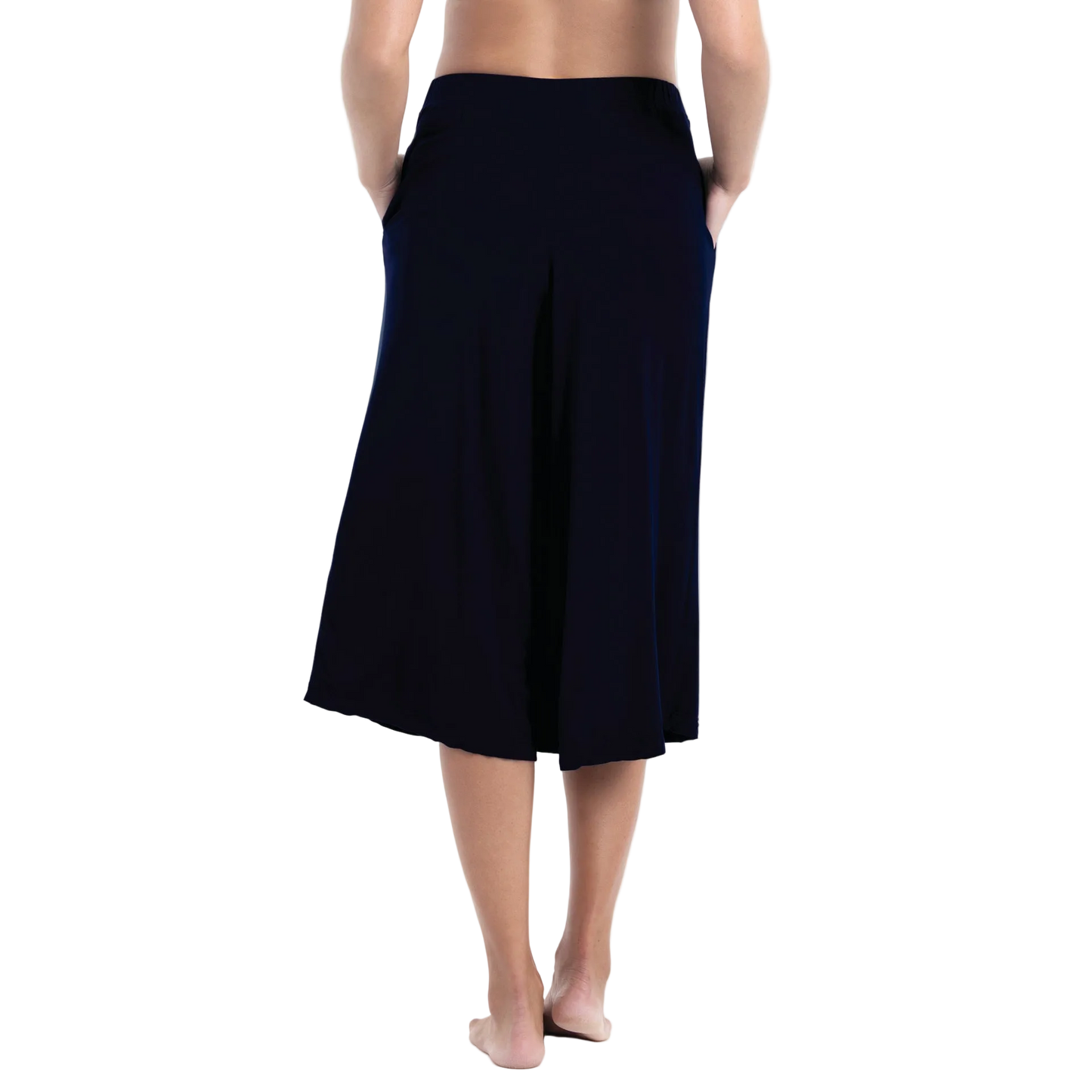Anita Montilla Side Leg Crop Pants - Navy