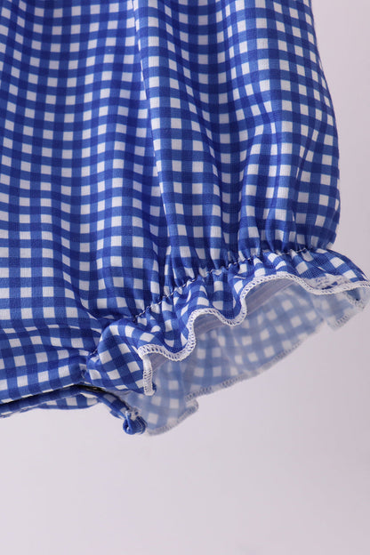 Florida Gators smocked ruffle bubble