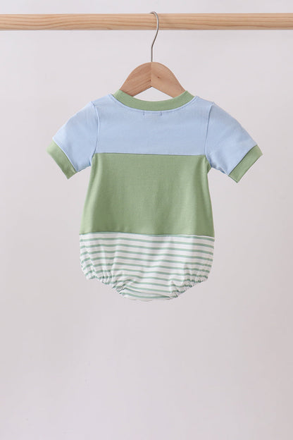 Blue&green Stripe Bubble