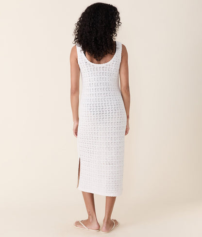 Mirage Sweater Dress (Cream)