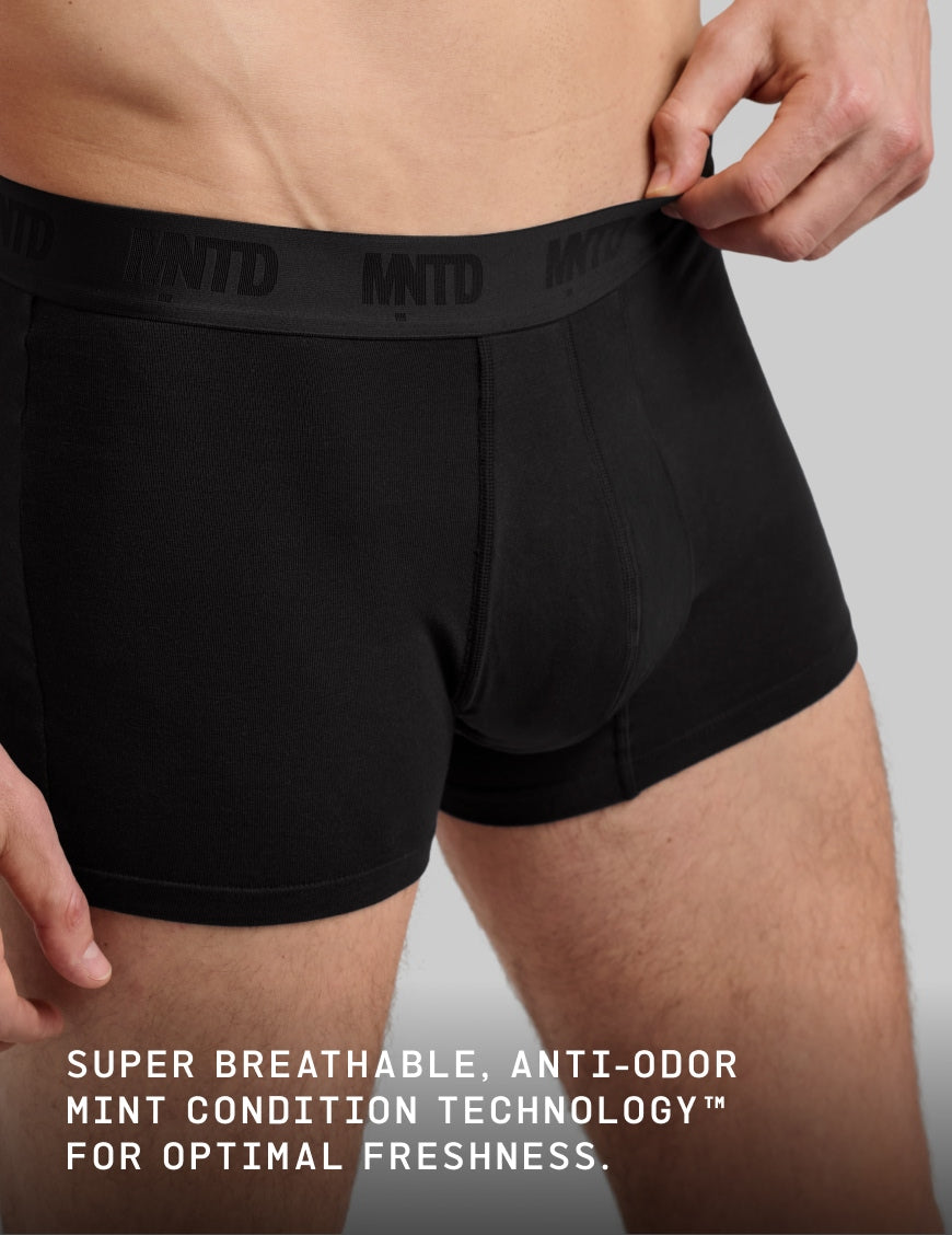 Men's Buffer Cotton Trunk 3"