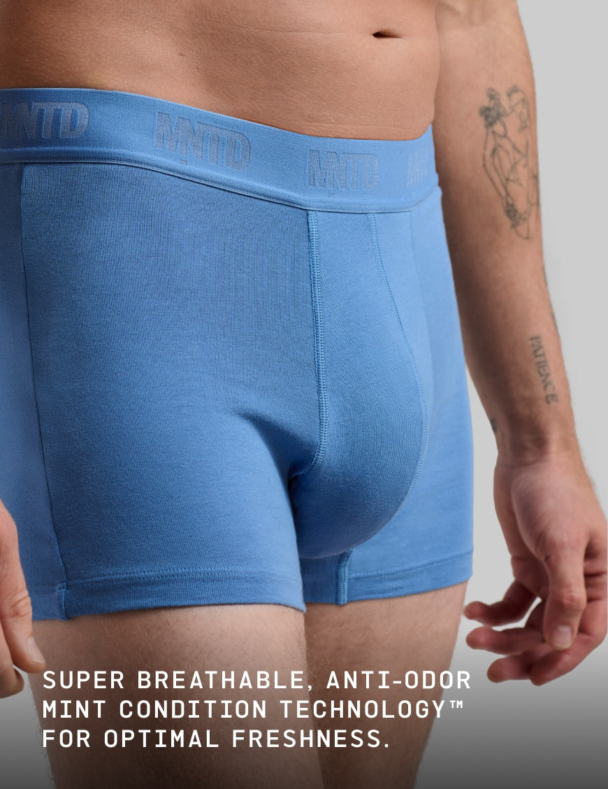 Men's Buffer Cotton Trunk 3"