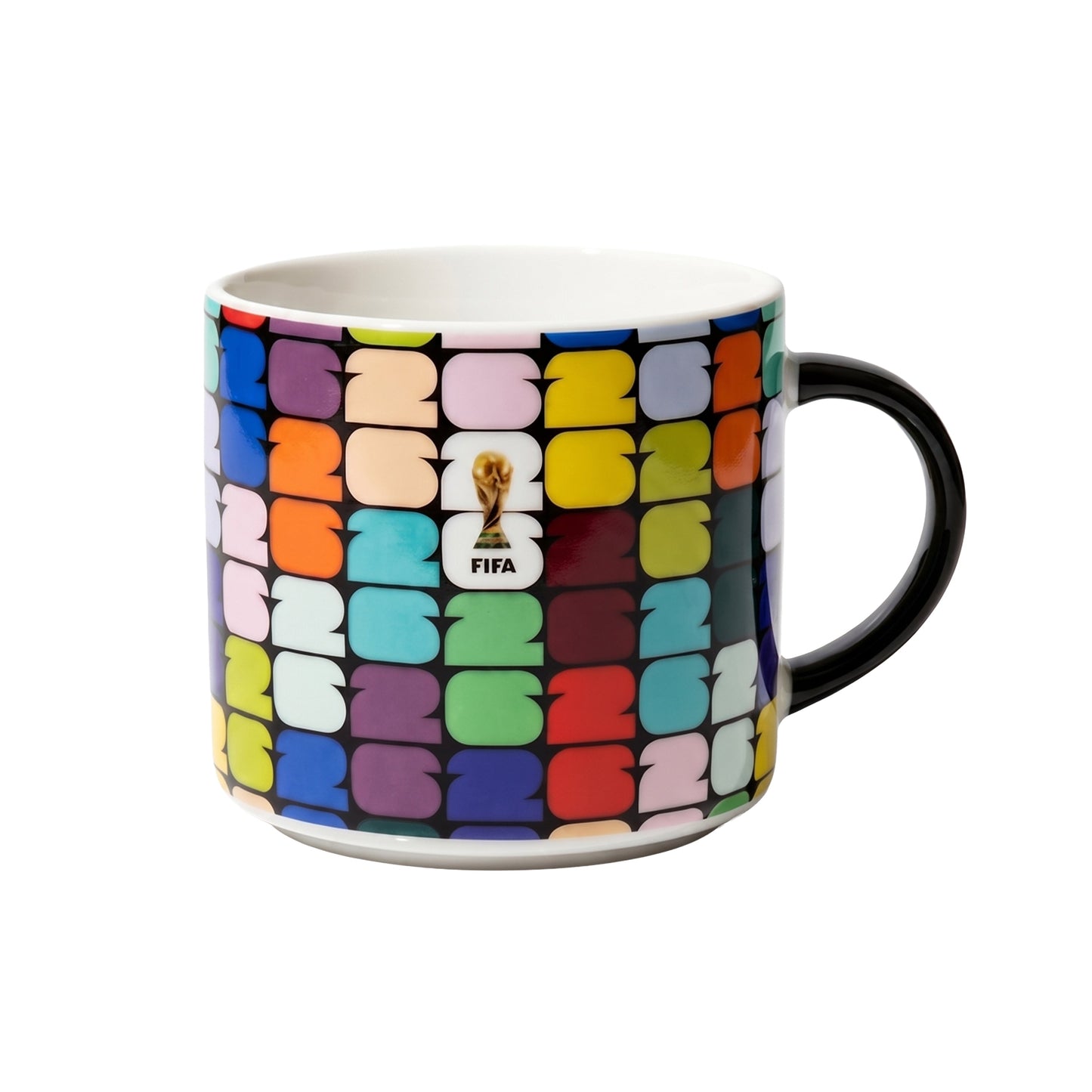 FIFA Trophy Mug 21.9 OZ./650 Ml Color Glaze Bone China