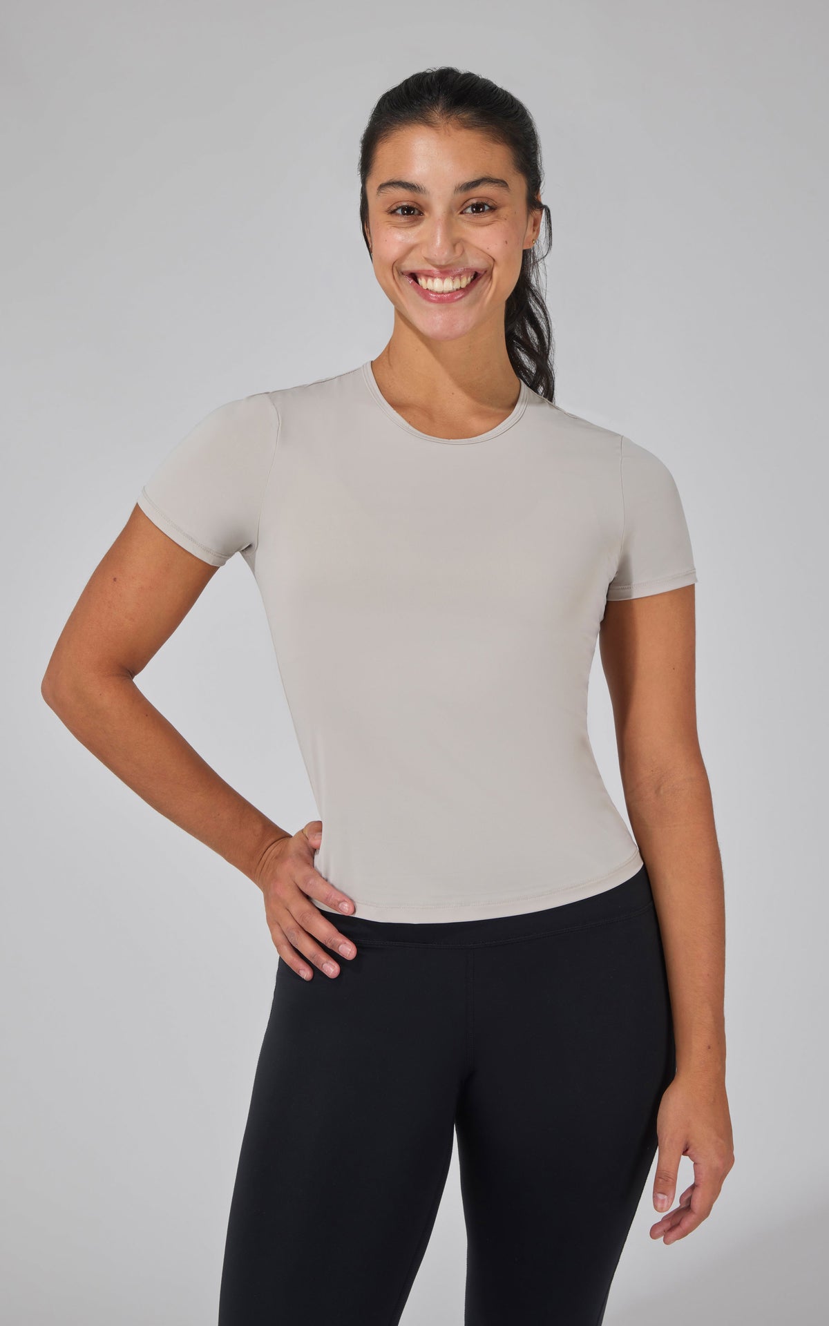 90 Degree by Reflex 2 Pk Air Cloud Jersey Meet and Greet Length Short Sleeve Shirt