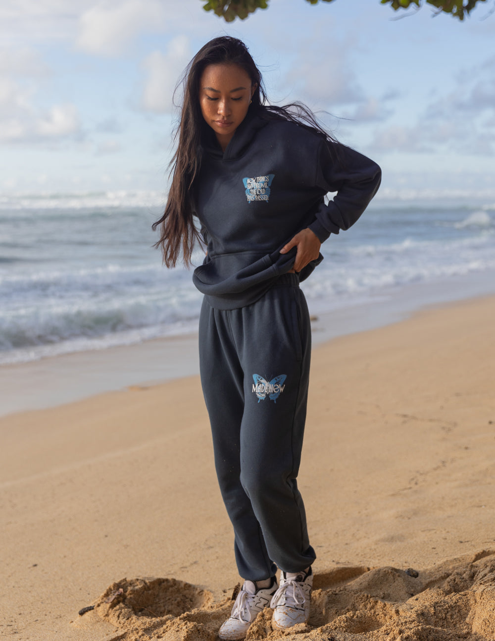 Elevated Faith Made New Butterfly Unisex Hoodie
