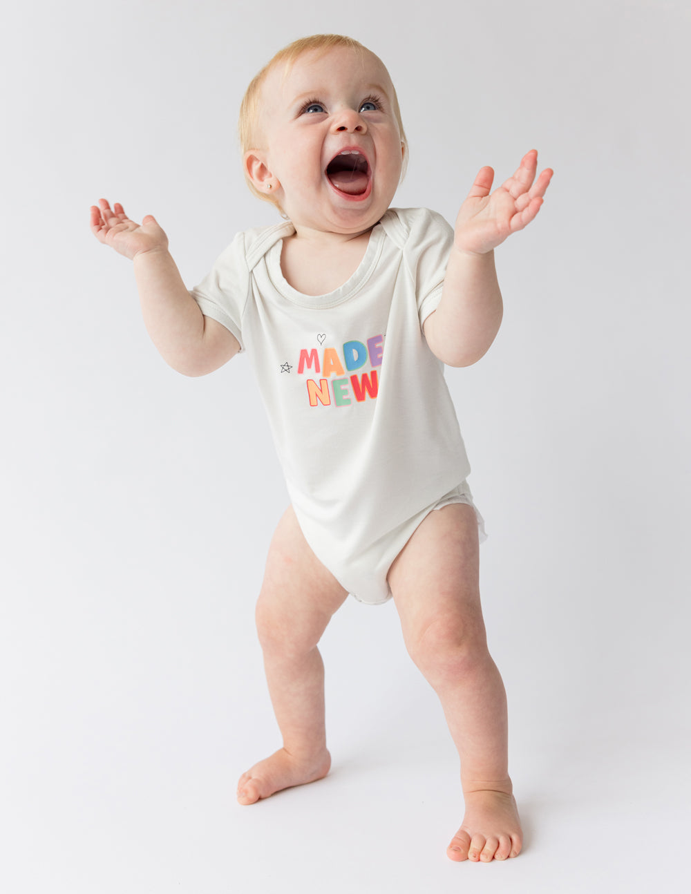 Elevated Faith Made New Onesie