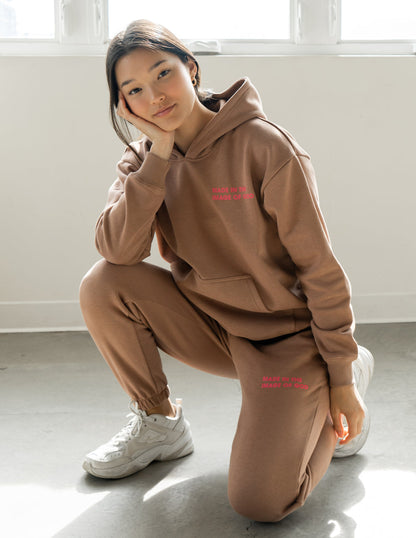 Elevated Faith Made in the Image of God Brown Unisex Sweatpant